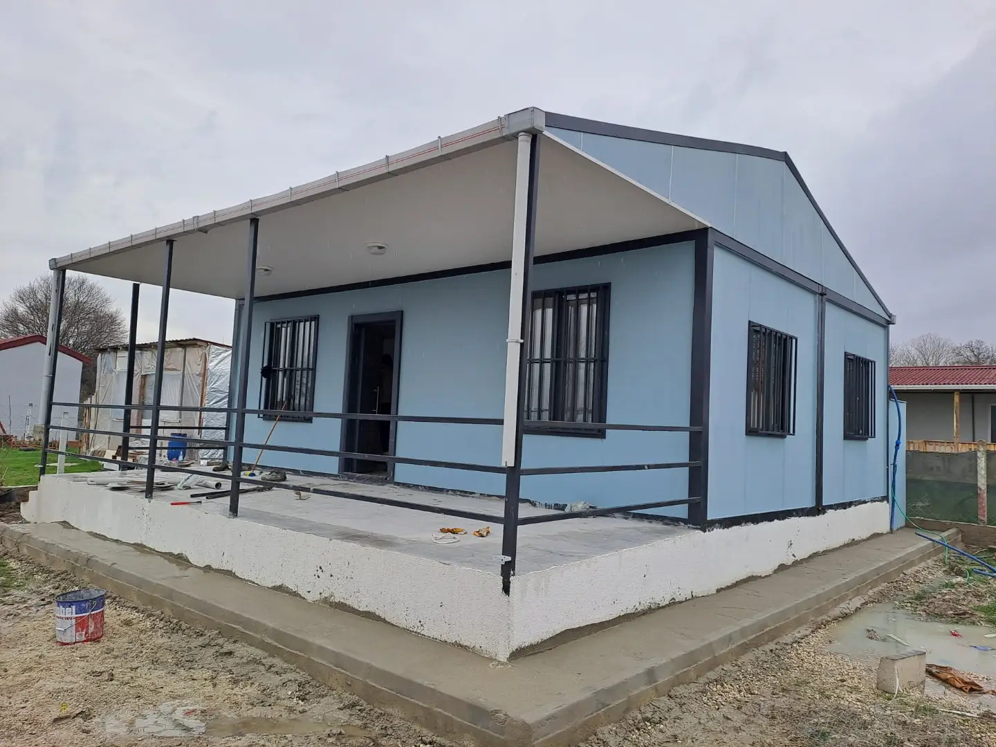 600cmx700cm 42 M2 BİRLEŞİMLİ 2+1 KONUT KONTEYNER