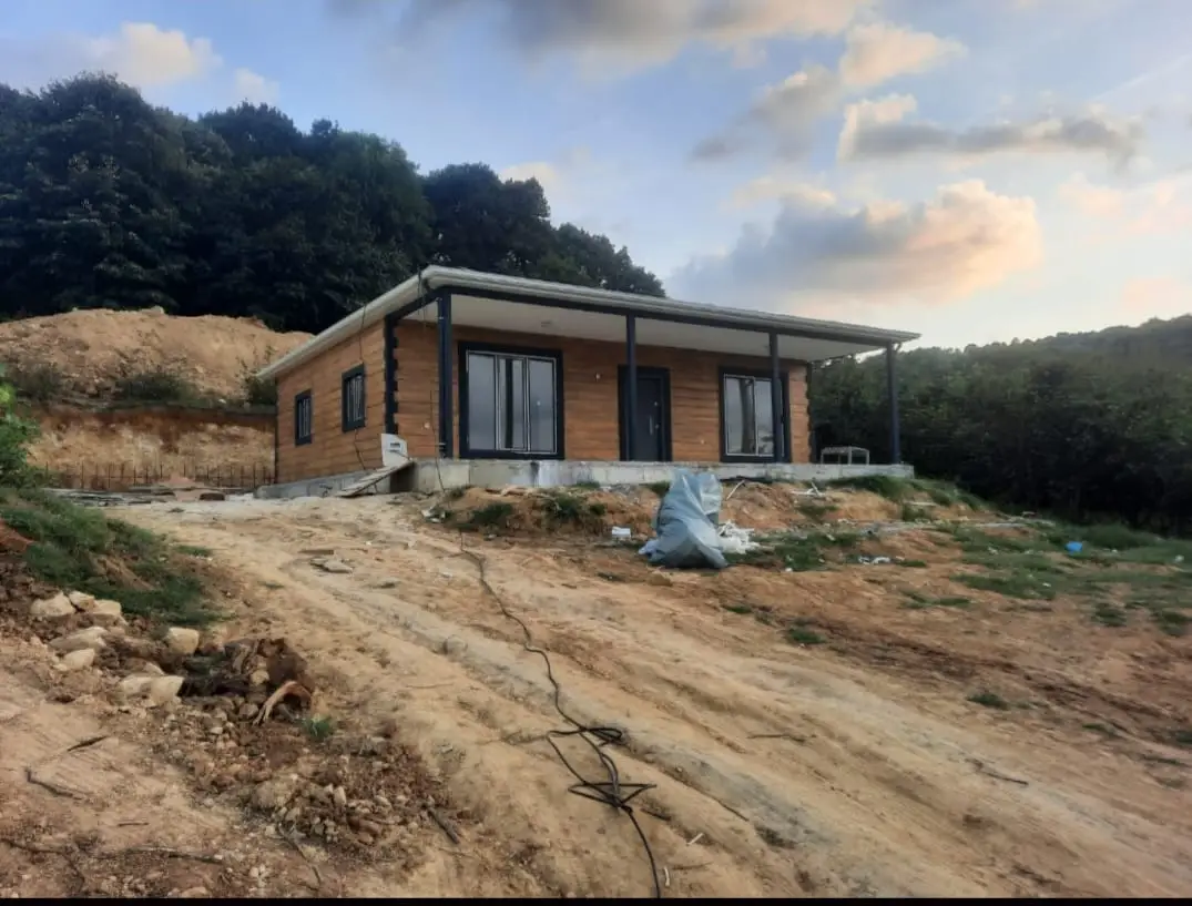 FUGA DESENLİ BETOPAN KAPLAMA  PREFABRİK BİNA