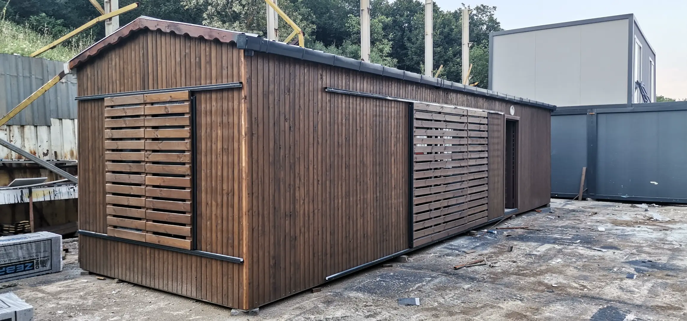AHŞAP KAPLAMA KONUT KONTEYNER 30 M2 2