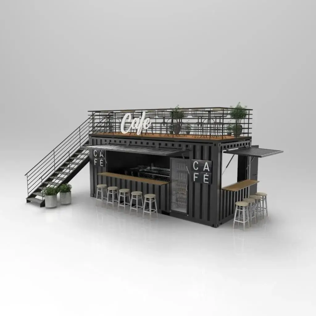  ÖZEL ÜRETİM CAFE KONTEYNER 