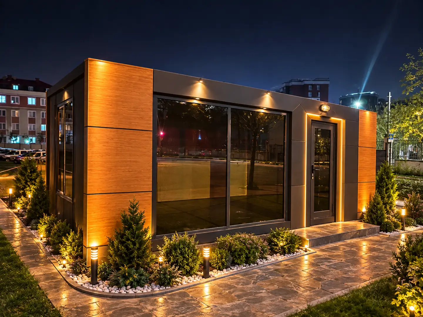 SANDVİÇ PANEL KOMPOZİT KAPLAMA OFİS KONTEYNER